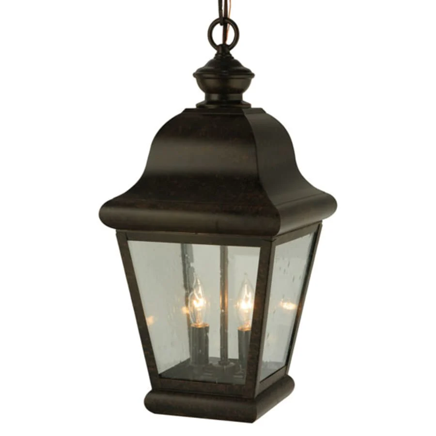 Meyda Tiffany Lapalma 2 Light 12" Wide Taper Candle Pendant - Image 3