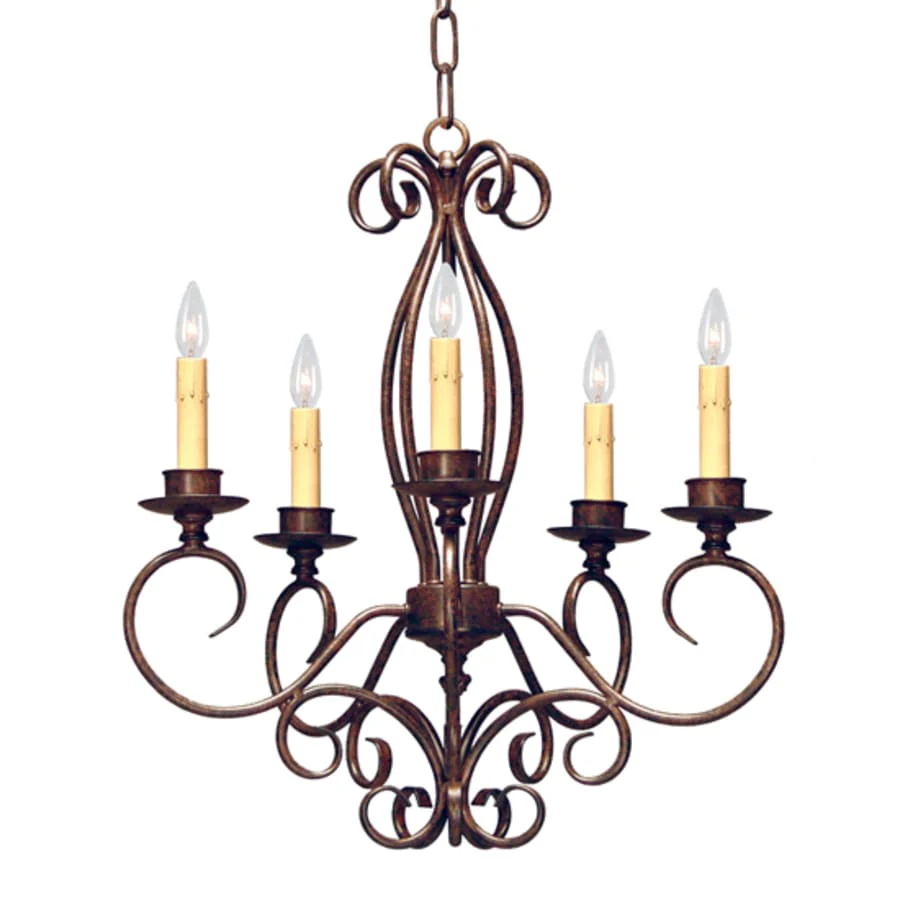 Meyda Tiffany Elisha 22" Wide Taper Candle Style Chandelier - Image 1