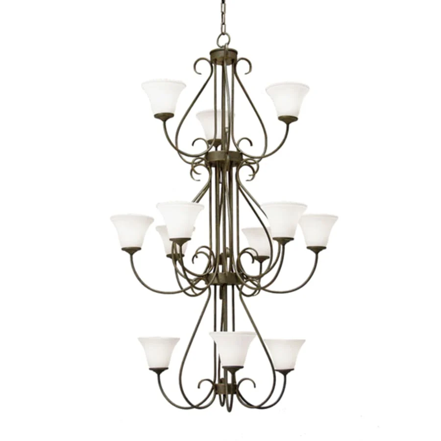 Meyda Tiffany Jaqueline 12 Light 36" Wide Chandelier - Image 1
