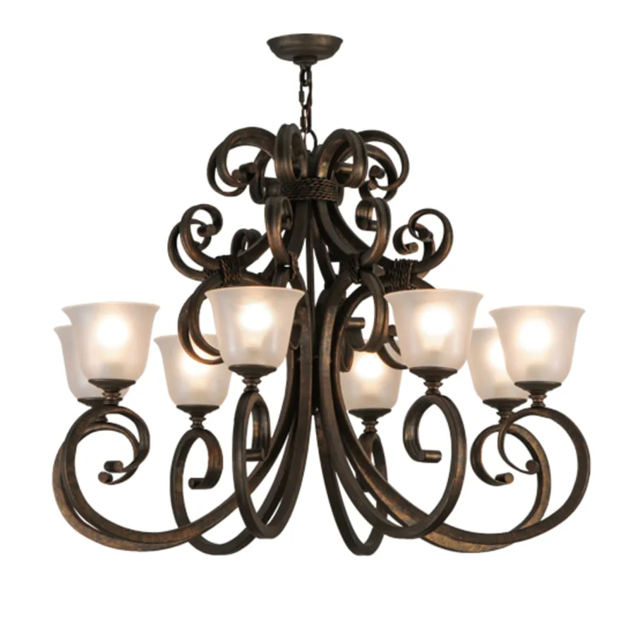 Meyda Tiffany Belvedere 8 Light 37" Wide Chandelier - Image 1