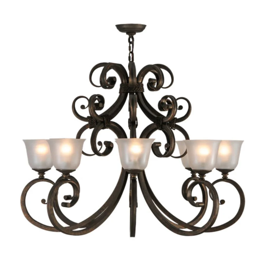 Meyda Tiffany Belvedere 8 Light 37" Wide Chandelier - Image 3
