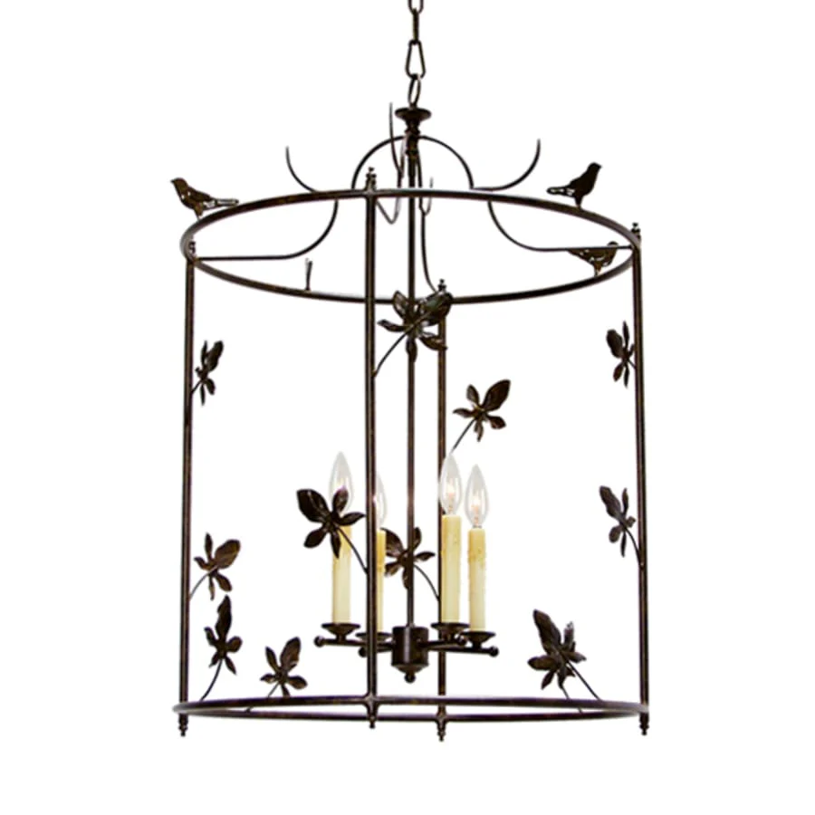 Meyda Tiffany Jillian 4 Light 25" Wide Taper Candle Style Chandelier - Image 1