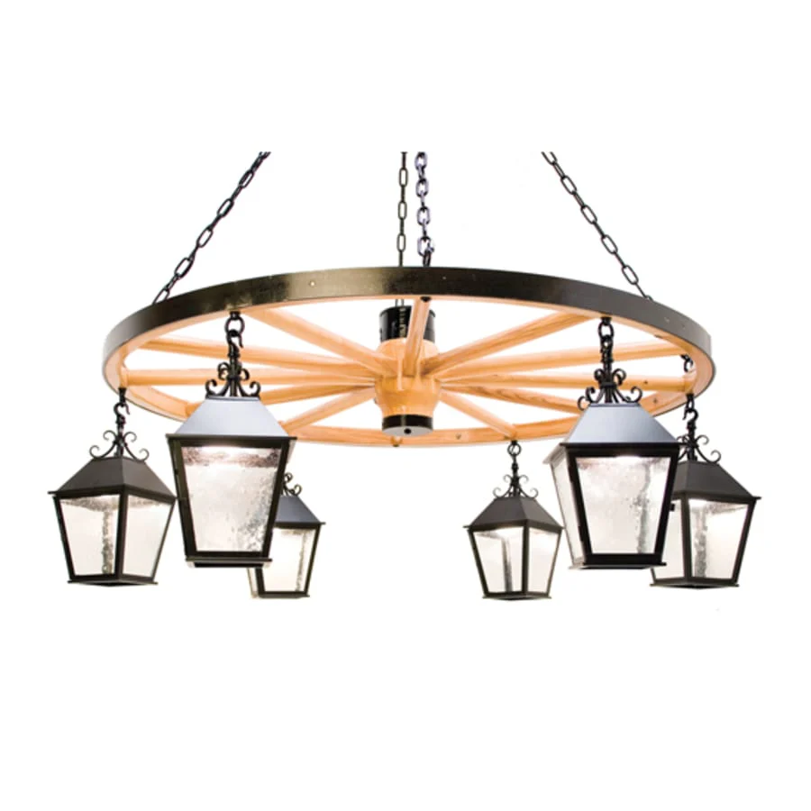 Meyda Tiffany Silverton 6 Light 58" Wide Chandelier - Image 1