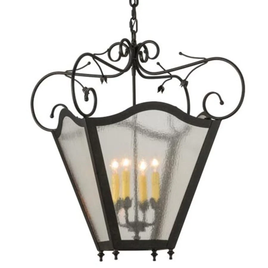 Meyda Tiffany Terena 4 Light 29" Wide Taper Candle Pendant - Image 1