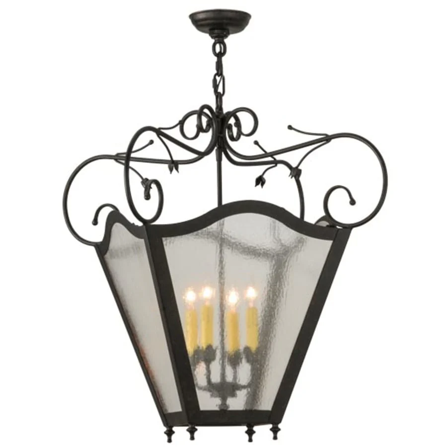 Meyda Tiffany Terena 4 Light 29" Wide Taper Candle Pendant - Image 2