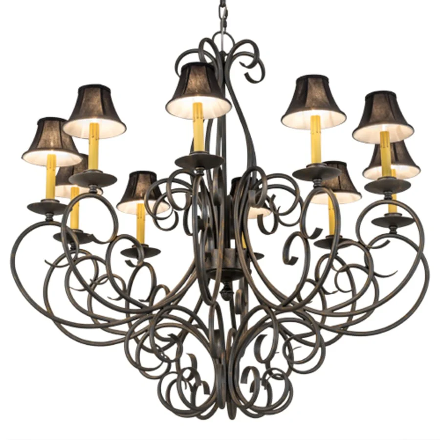 Meyda Tiffany Phillipe 10 Light 42" Wide Chandelier - Image 1