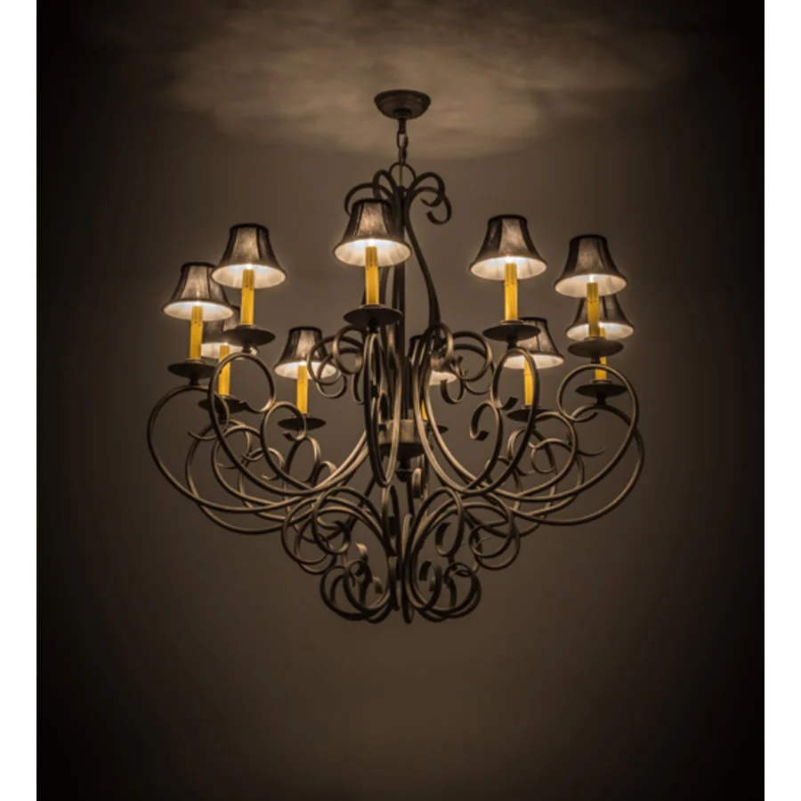 Meyda Tiffany Phillipe 10 Light 42" Wide Chandelier - Image 2