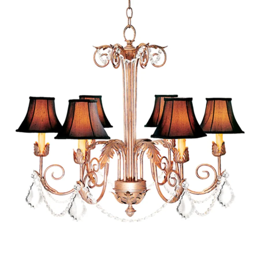 Meyda Tiffany Lindsay 6 Light 48" Wide Crystal Chandelier - Image 1