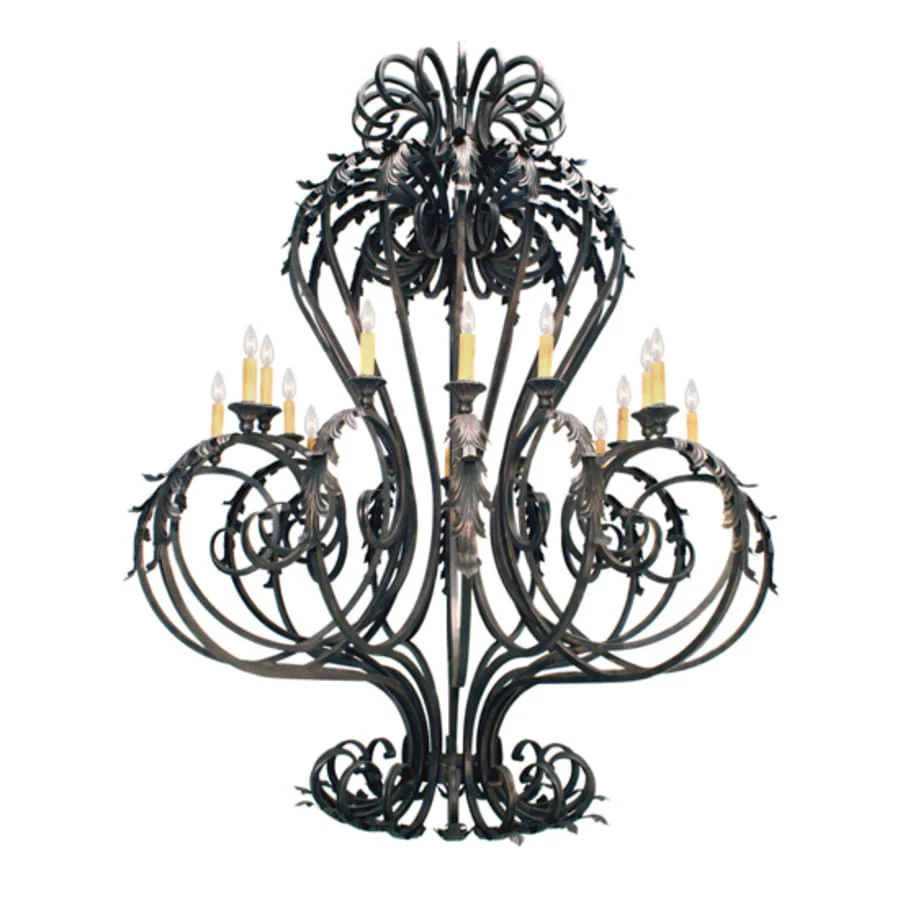 Meyda Tiffany Josephine 16 Light 72" Wide Taper Candle Style Chandelier - Image 1