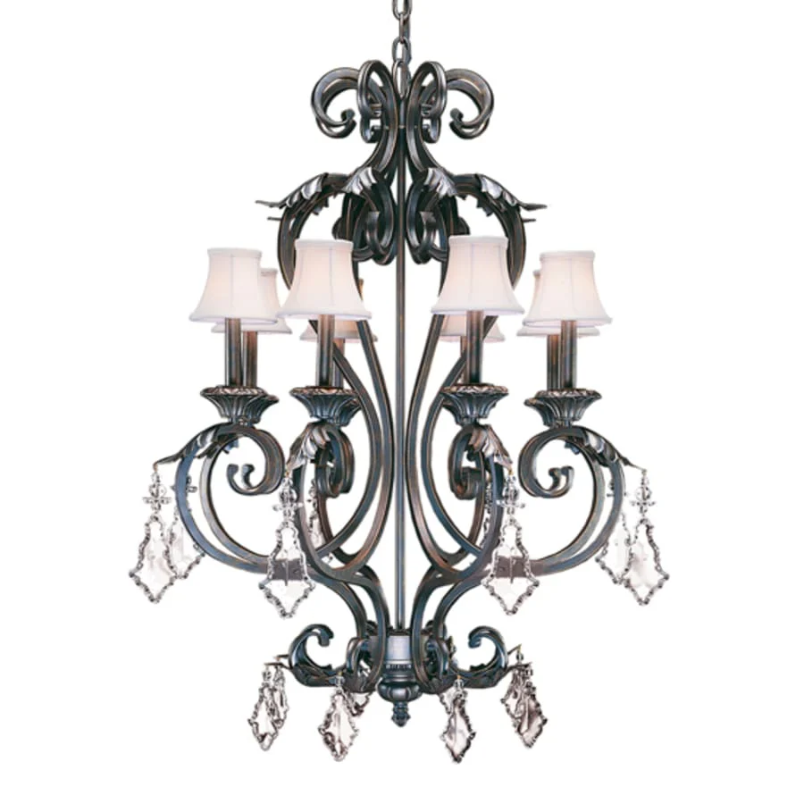 Meyda Tiffany Josephine 8 Light 28" Wide Crystal Chandelier - Image 1