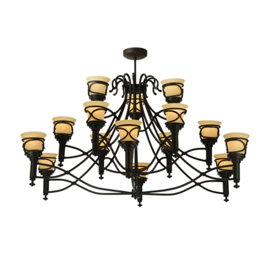 Meyda Tiffany Aspen 15 Light 59" Wide Chandelier - Image 1