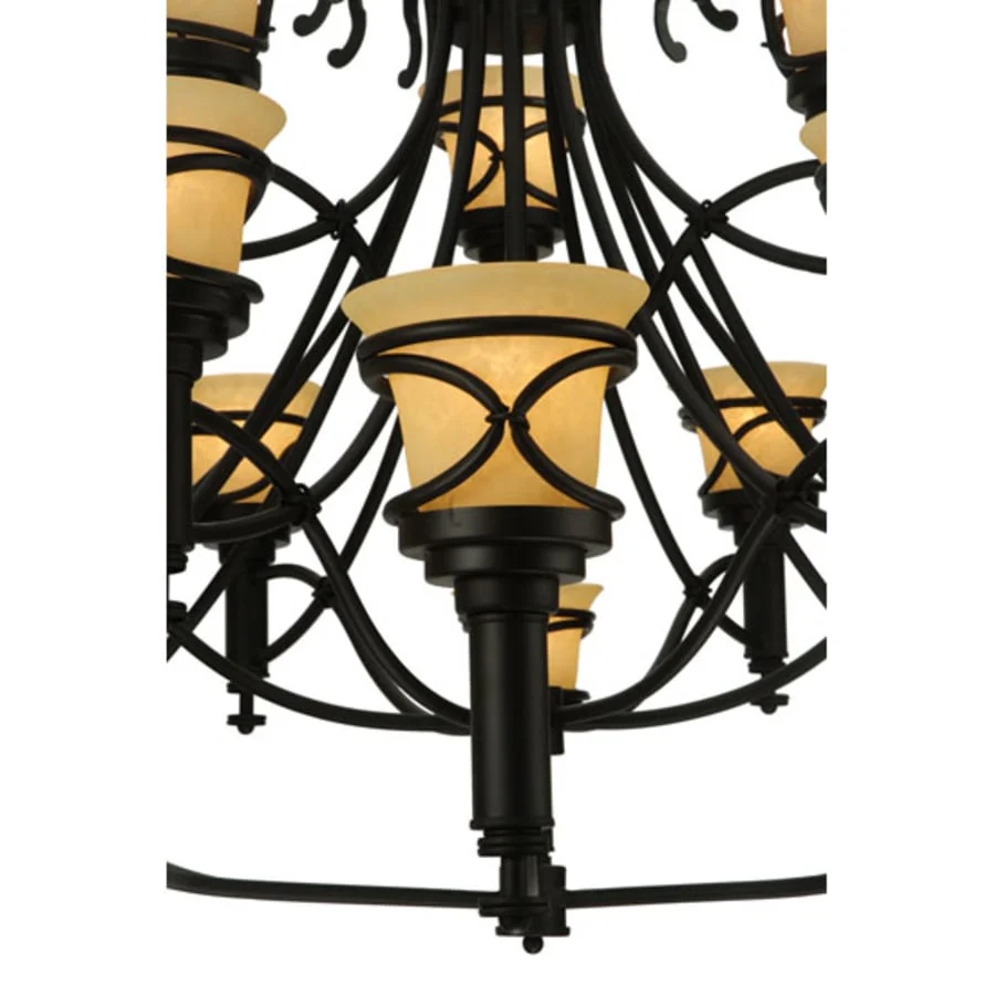 Meyda Tiffany Aspen 15 Light 59" Wide Chandelier - Image 3