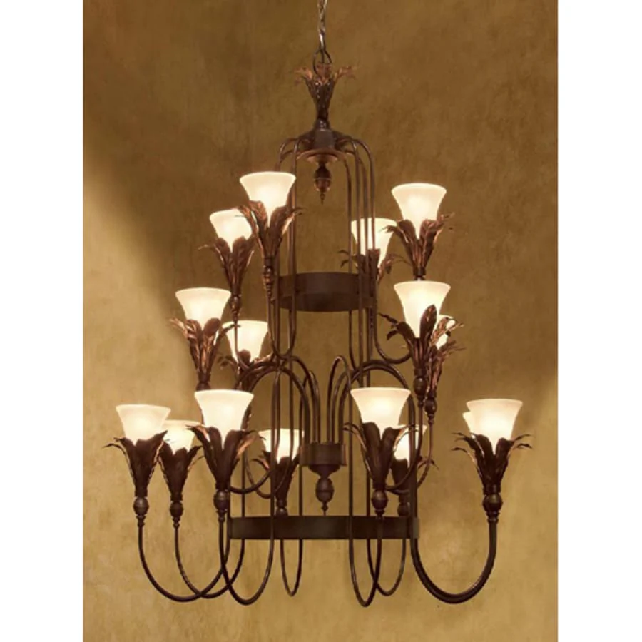 Meyda Tiffany Isle 16 Light 54" Wide Chandelier - Image 1