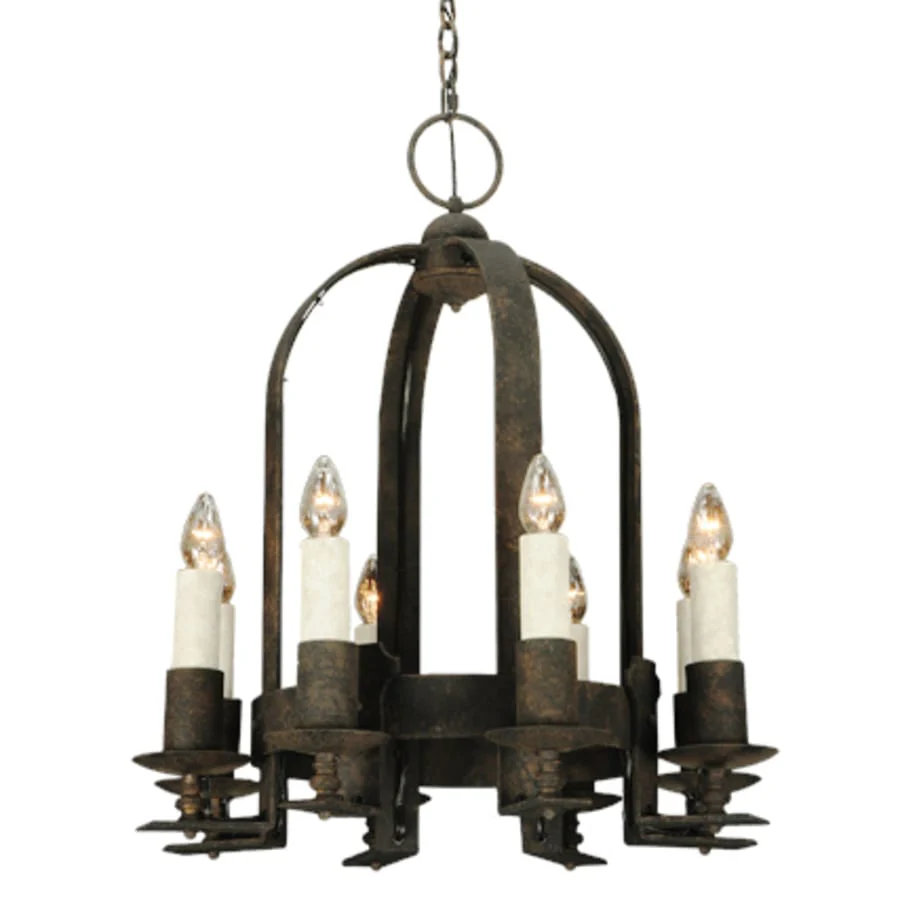 Meyda Tiffany Aragon 8 Light 26" Wide Taper Candle Style Chandelier - Image 1