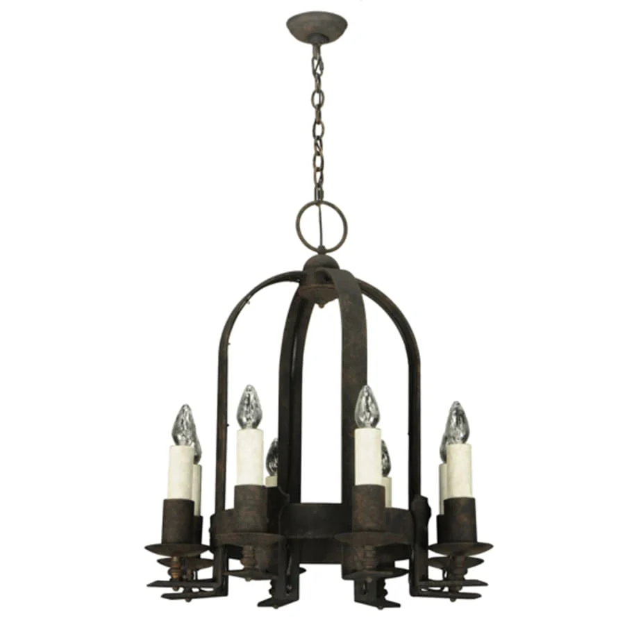 Meyda Tiffany Aragon 8 Light 26" Wide Taper Candle Style Chandelier - Image 2