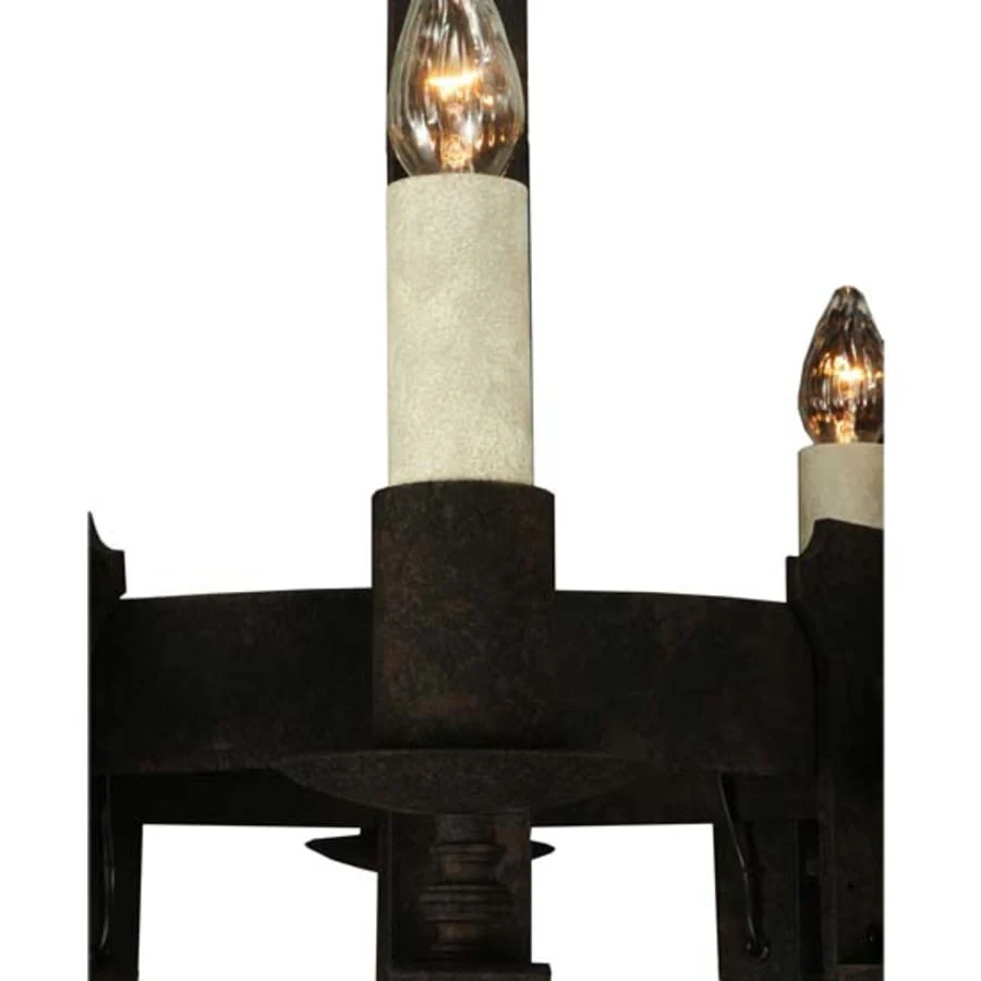 Meyda Tiffany Aragon 8 Light 26" Wide Taper Candle Style Chandelier - Image 3