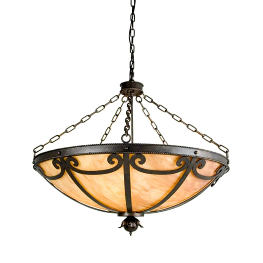 Meyda Tiffany Carousel 5 Light 36" Wide Pendant - Image 1