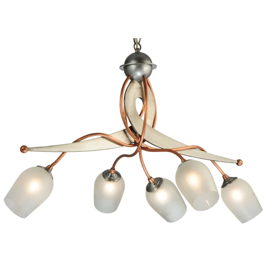 Meyda Tiffany 30" L Ballerina 5 Light Chandelier - Image 1