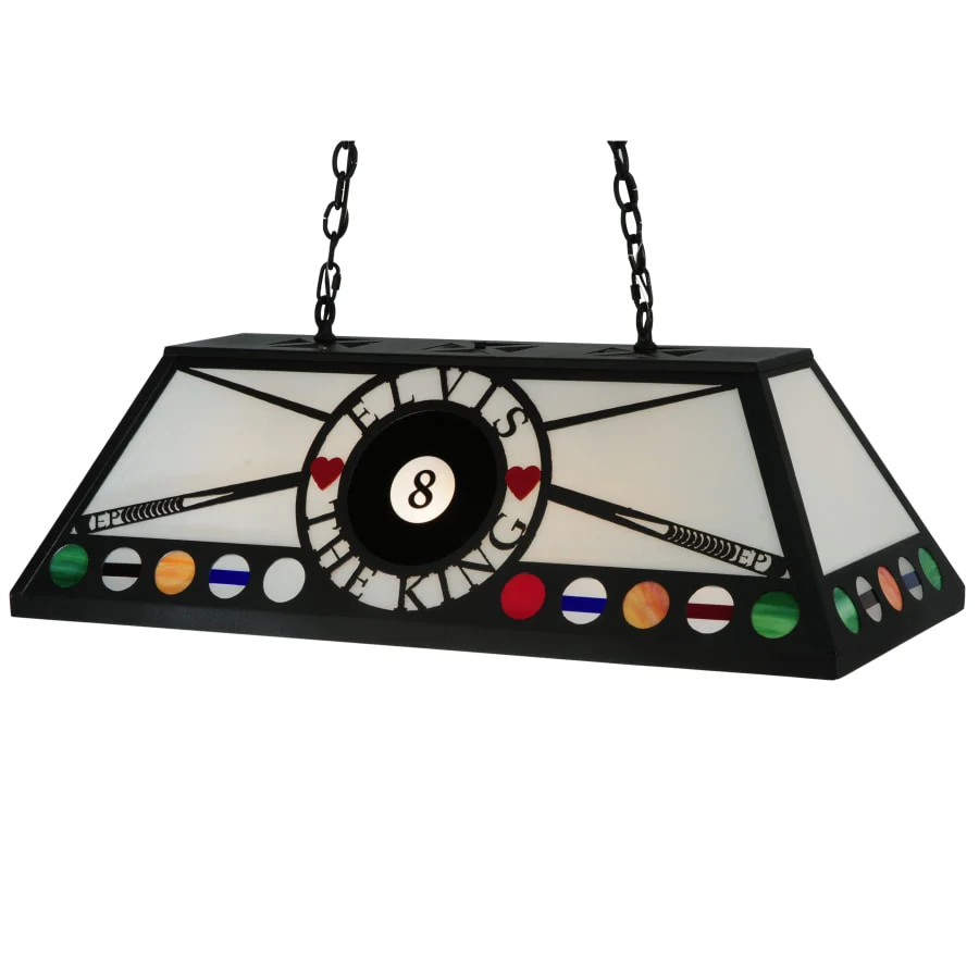 Meyda Tiffany 39" L Personalized Elvis Island / Billiard Fixture - Image 1