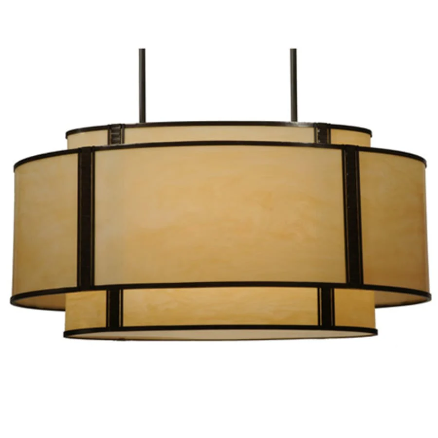Meyda Tiffany Palisade 4 Light 50" Wide Linear Pendant - Image 3