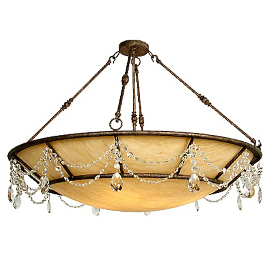Meyda Tiffany Anika 8 Light 48" Wide Crystal Pendant - Image 3