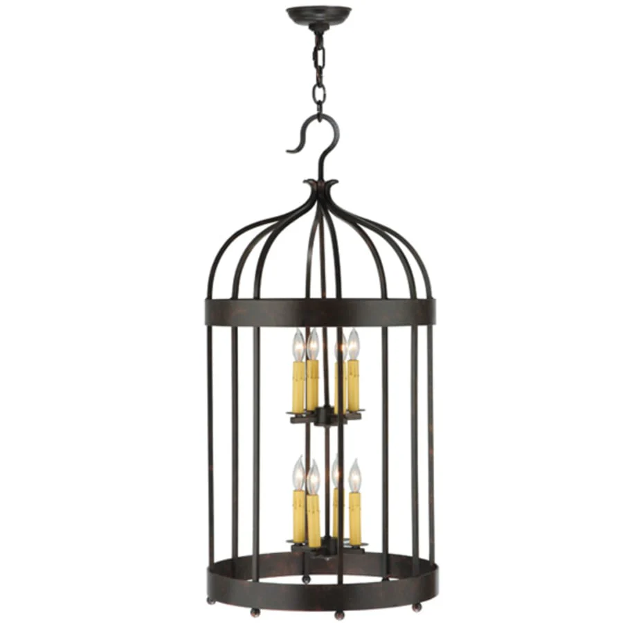 Meyda Tiffany Muse 8 Light 18" Wide Taper Candle Pendant - Image 2