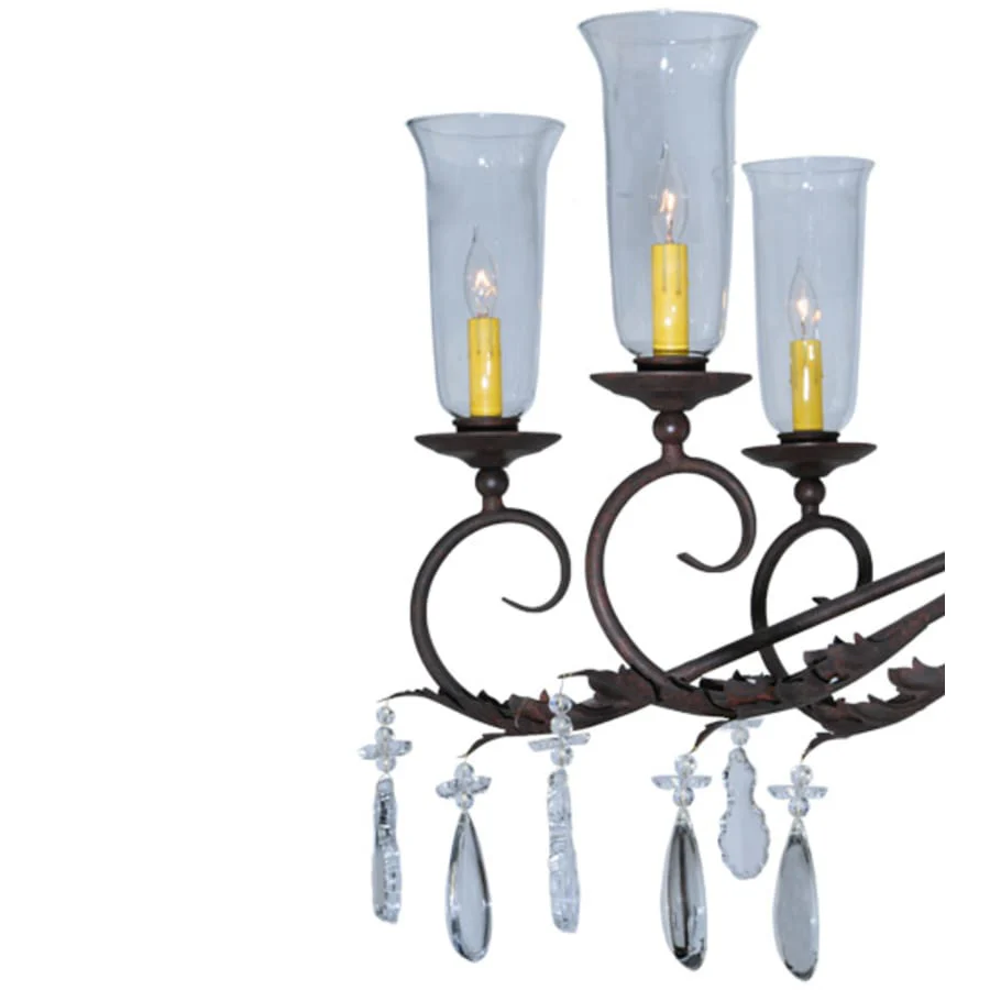 Meyda Tiffany Windsor 14 Light 38" Wide Crystal Candle Style Chandelier - Custom Finish - Image 3