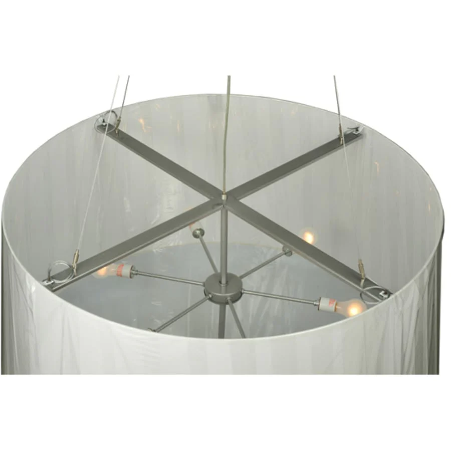 Meyda Tiffany Cilindro 6 Light 48" Wide Suspension Pendant - Image 3