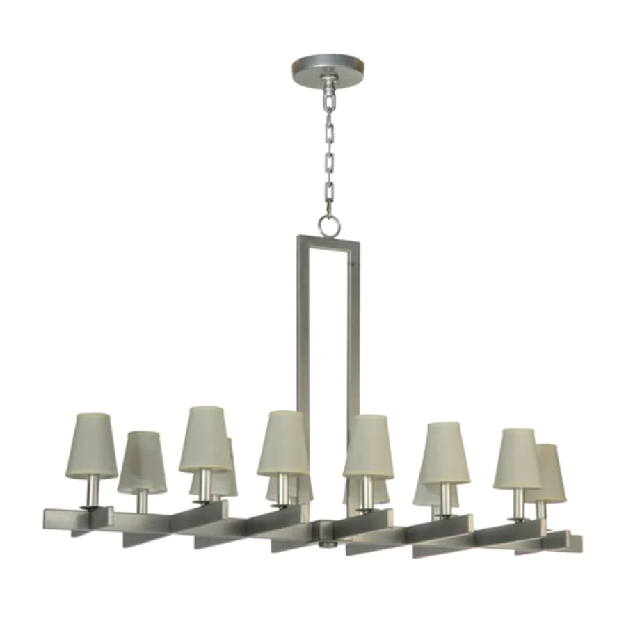 Meyda Tiffany Dante 12 Light 48" Wide Linear Chandelier - Image 2