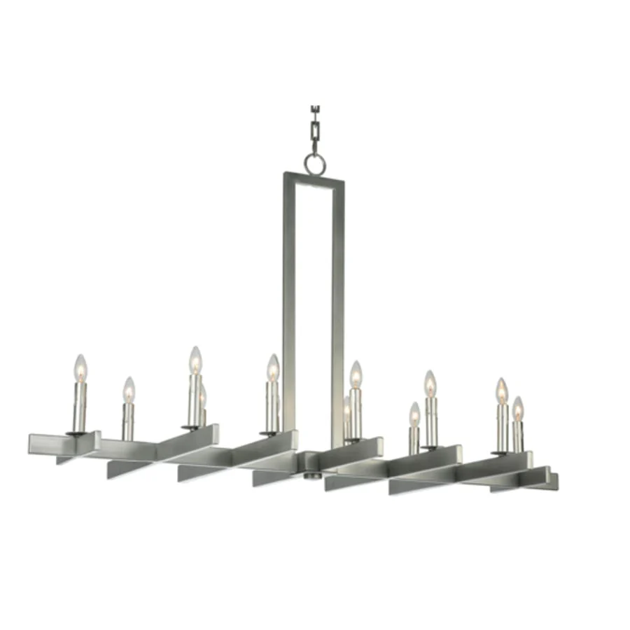Meyda Tiffany Dante 12 Light 48" Wide Linear Chandelier - Image 3