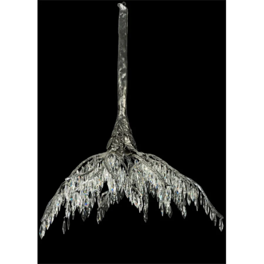 Meyda Tiffany Winter at Stillwater 28" Wide LED Crystal Waterfall Chandelier - Image 1