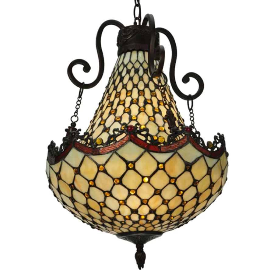 Meyda Tiffany Katherine 3 Light 16" Wide Pendant - Image 1