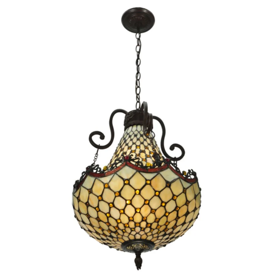 Meyda Tiffany Katherine 3 Light 16" Wide Pendant - Image 3