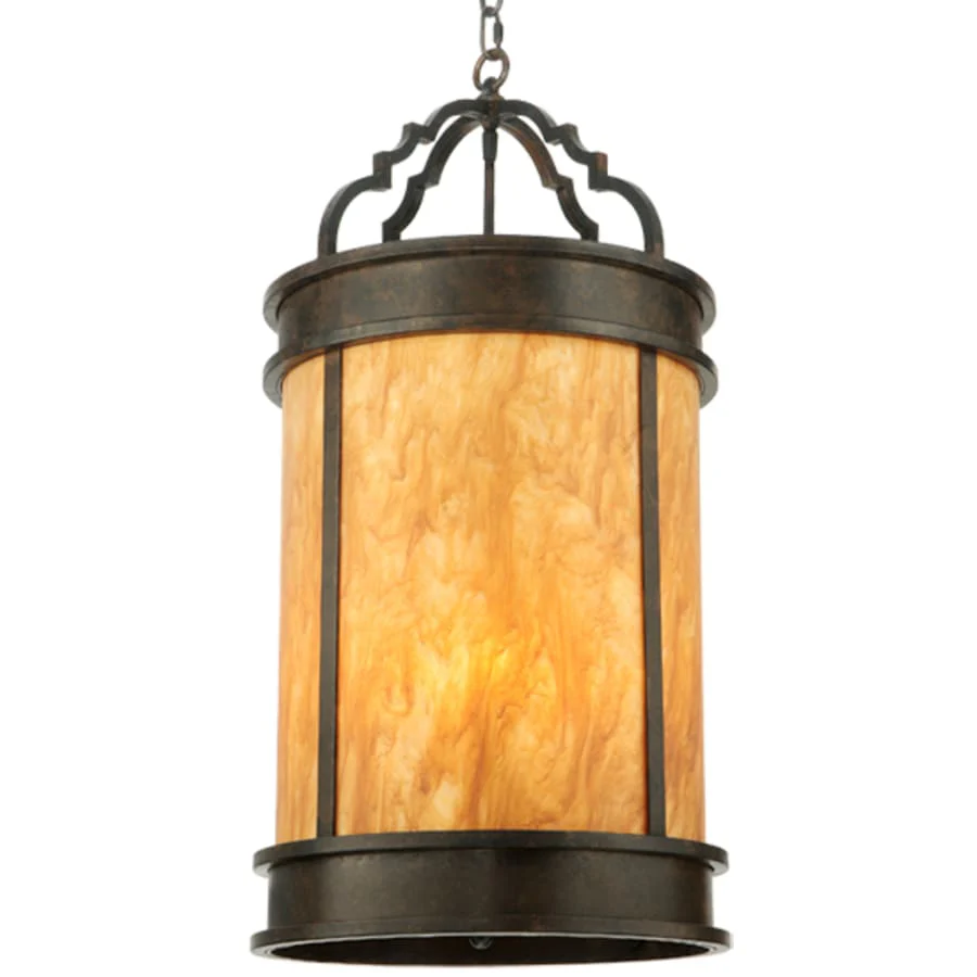 Meyda Tiffany Wyant 4 Light 15" Wide Pendant - Image 1