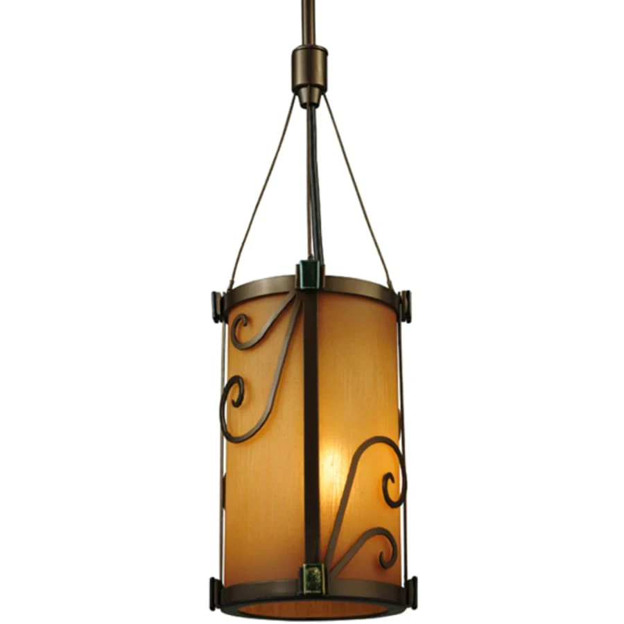 Meyda Tiffany Cilindro 5" Wide Mini Pendant - Image 2