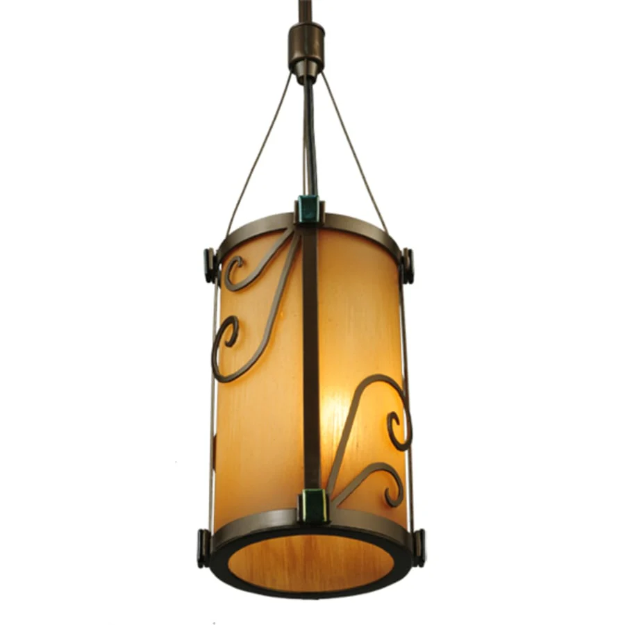 Meyda Tiffany Cilindro 5" Wide Mini Pendant - Image 3