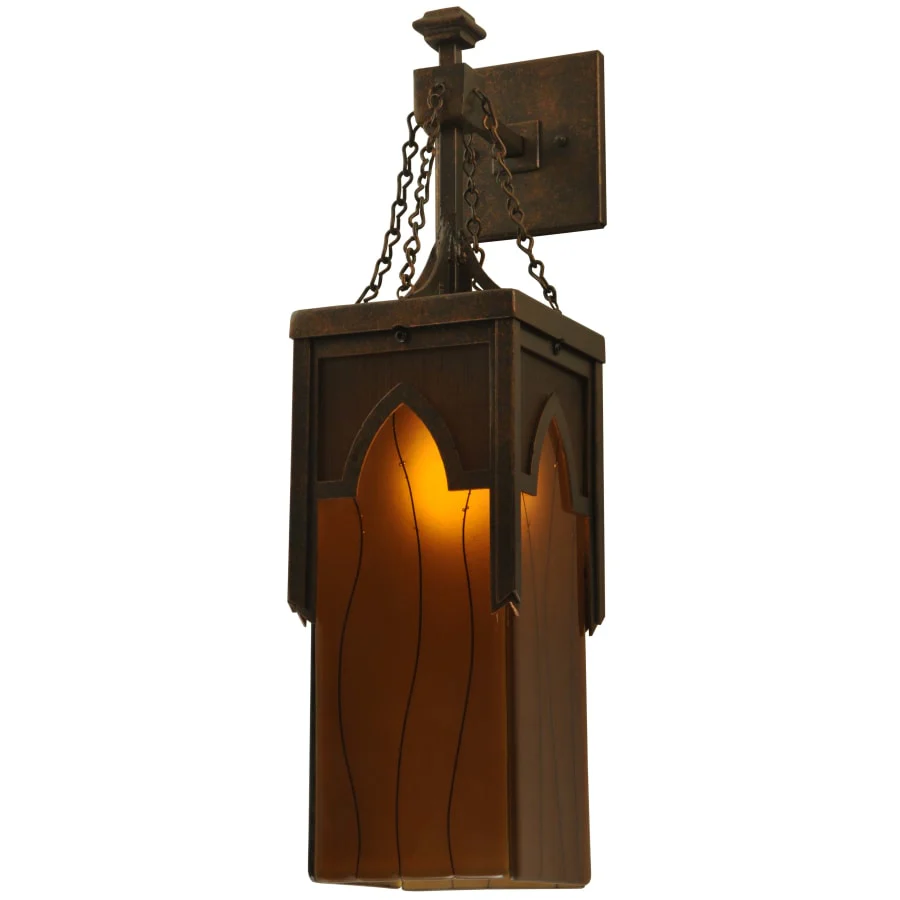 Meyda Tiffany 6.25" W Cordoba Fused Glass Wall Sconce - Image 1