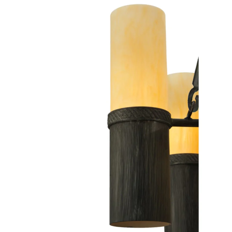 Meyda Tiffany Bella Sala 17 Light 61" Wide Pillar Candle Style Chandelier - Image 3