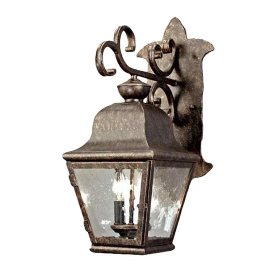 Meyda Tiffany Palmer 2 Light 17″ Tall Wall Sconce