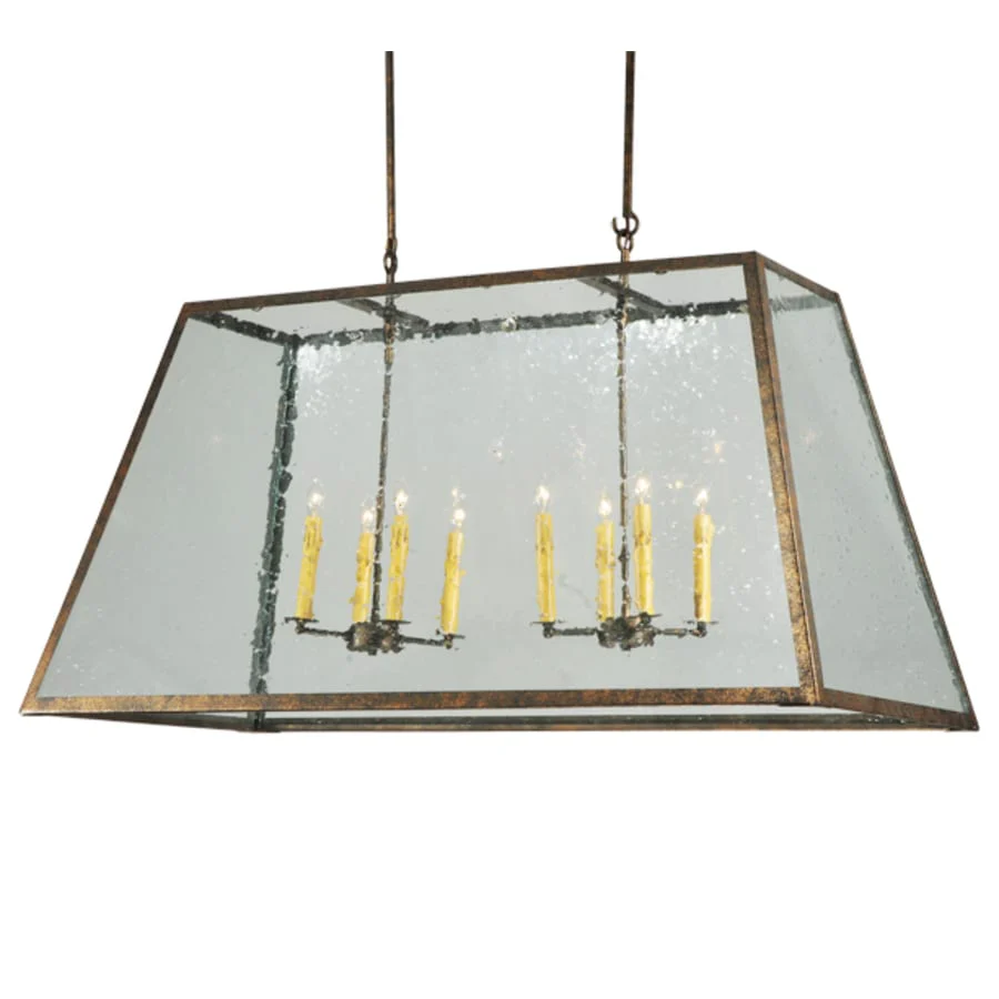 Meyda Tiffany Ovation 8 Light 48" Wide Taper Candle Linear Pendant - Image 3