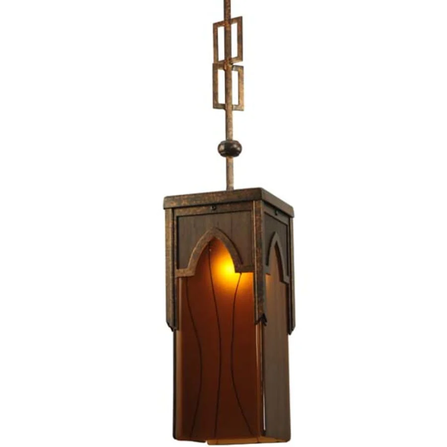 Meyda Tiffany Bellver 9" Wide Mini Pendant - Image 2