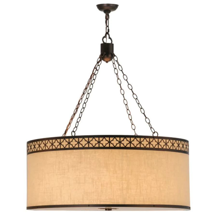 Meyda Tiffany Cilindro 8 Light 36" Wide Suspension Pendant - Image 2