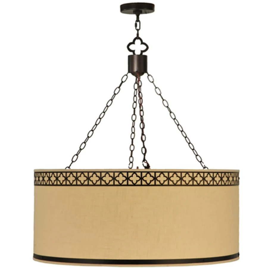 Meyda Tiffany Cilindro 8 Light 36" Wide Suspension Pendant - Image 3
