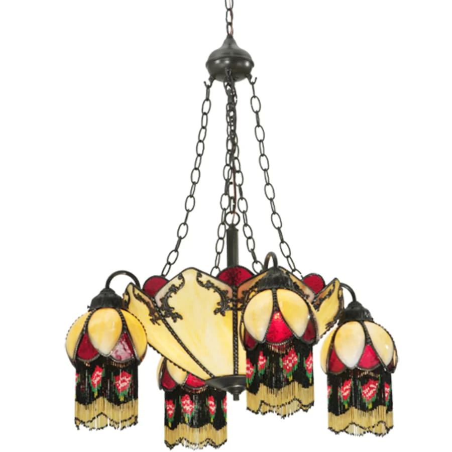 Meyda Tiffany Isabella 4 Light 29" Wide Chandelier - Image 1