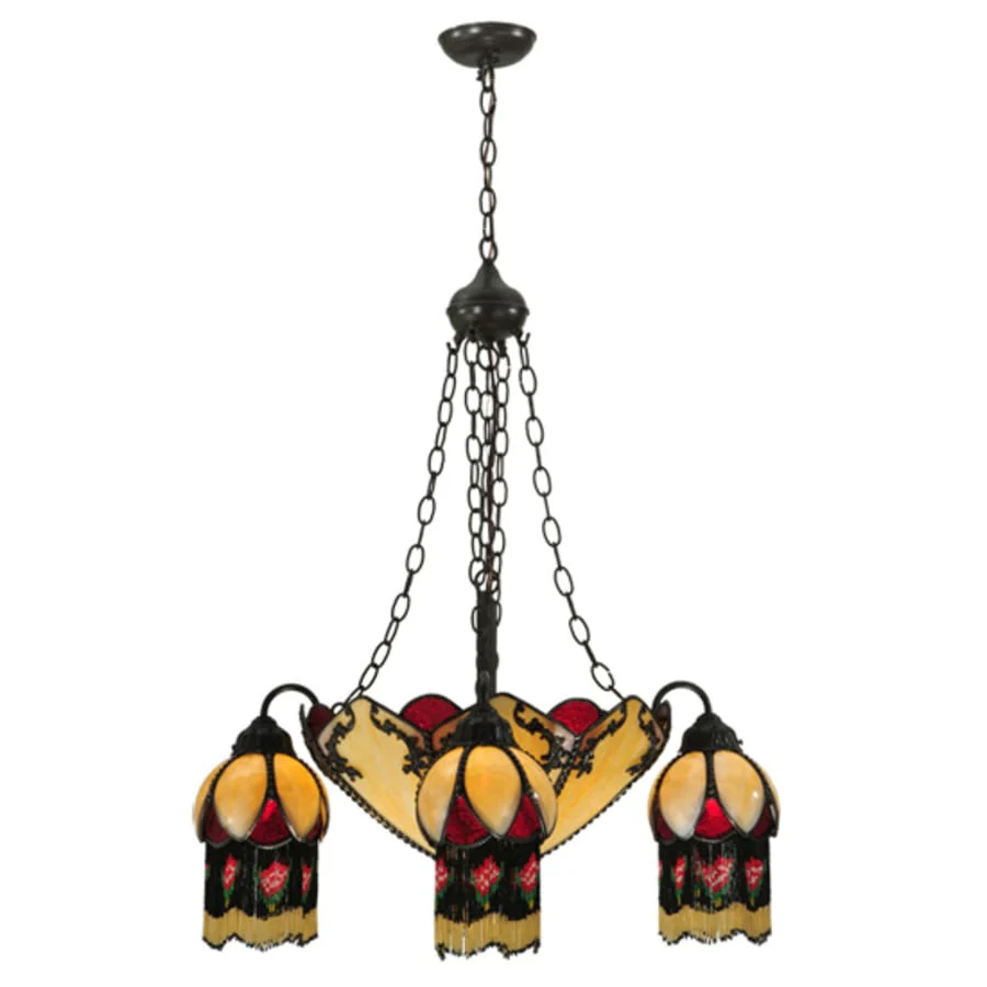 Meyda Tiffany Isabella 4 Light 29" Wide Chandelier - Image 3
