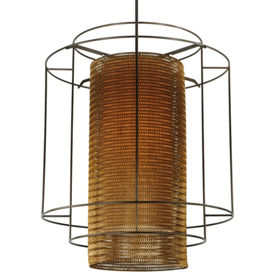 Meyda Tiffany Maille 4 Light 49" Wide Pendant - Image 1