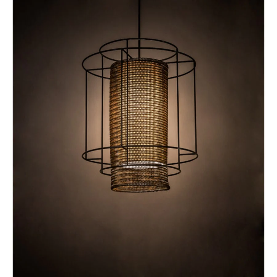 Meyda Tiffany Maille 4 Light 39" Wide Pendant - Image 1