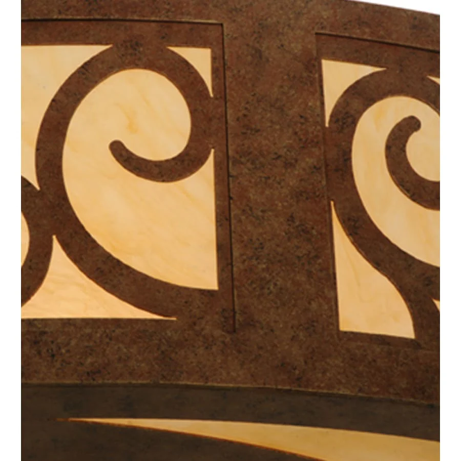 Meyda Tiffany Dean 12 Light 60" Wide Flush Mount Drum Ceiling Fixture - Image 3