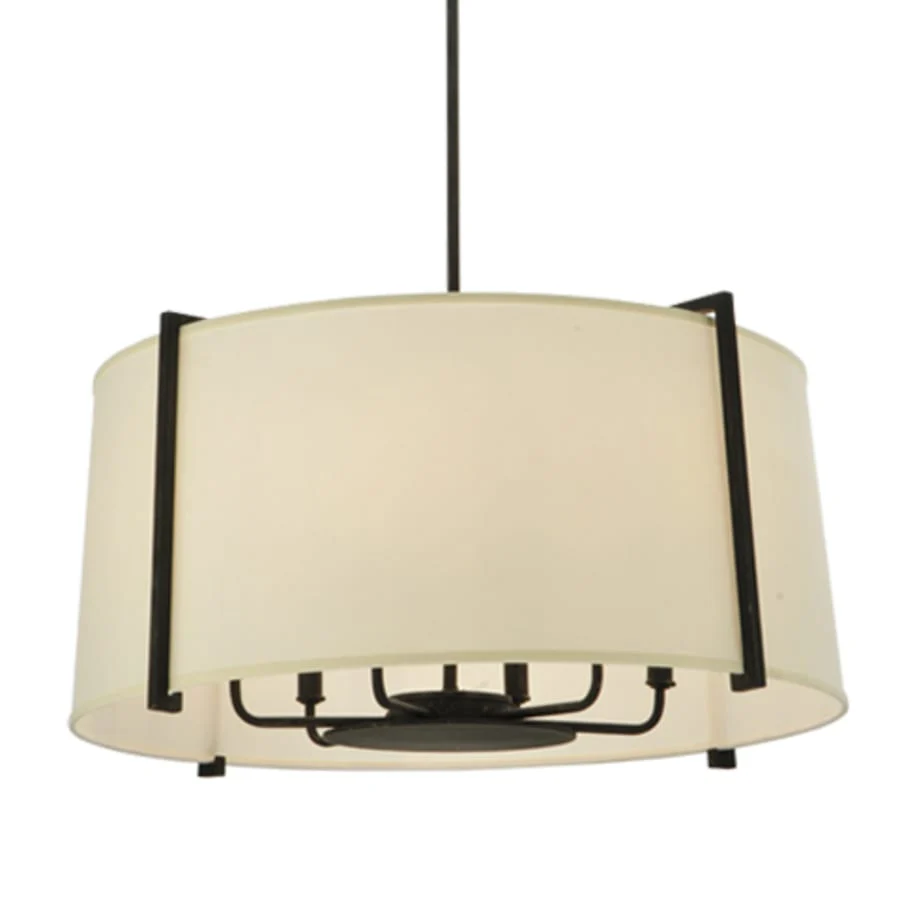 Meyda Tiffany Cilindro Lucy 6 Light 27" Wide Pendant - Image 1