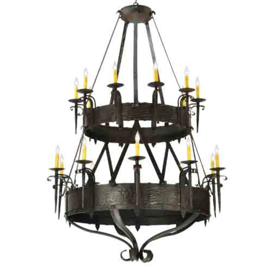 Meyda Tiffany Costello 20 Light 45" Wide Taper Candle Style Chandelier - Image 1